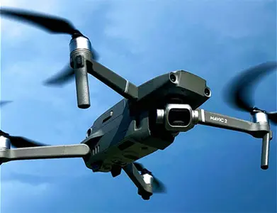 Drone de surveillance des chantiers
